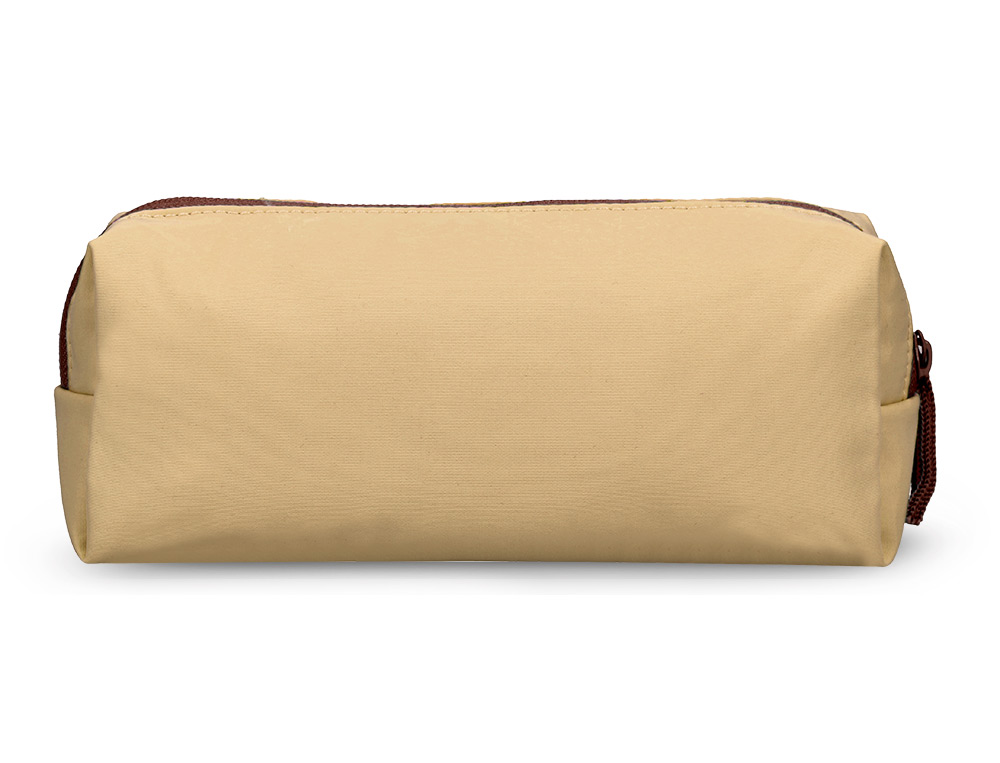 ESTUCHE PORTATODO ANTARTIK BASIC PACK 1 COMPARTIMENTO BEIGE COMPAÑERO MOCHILA 80X55X210 MM