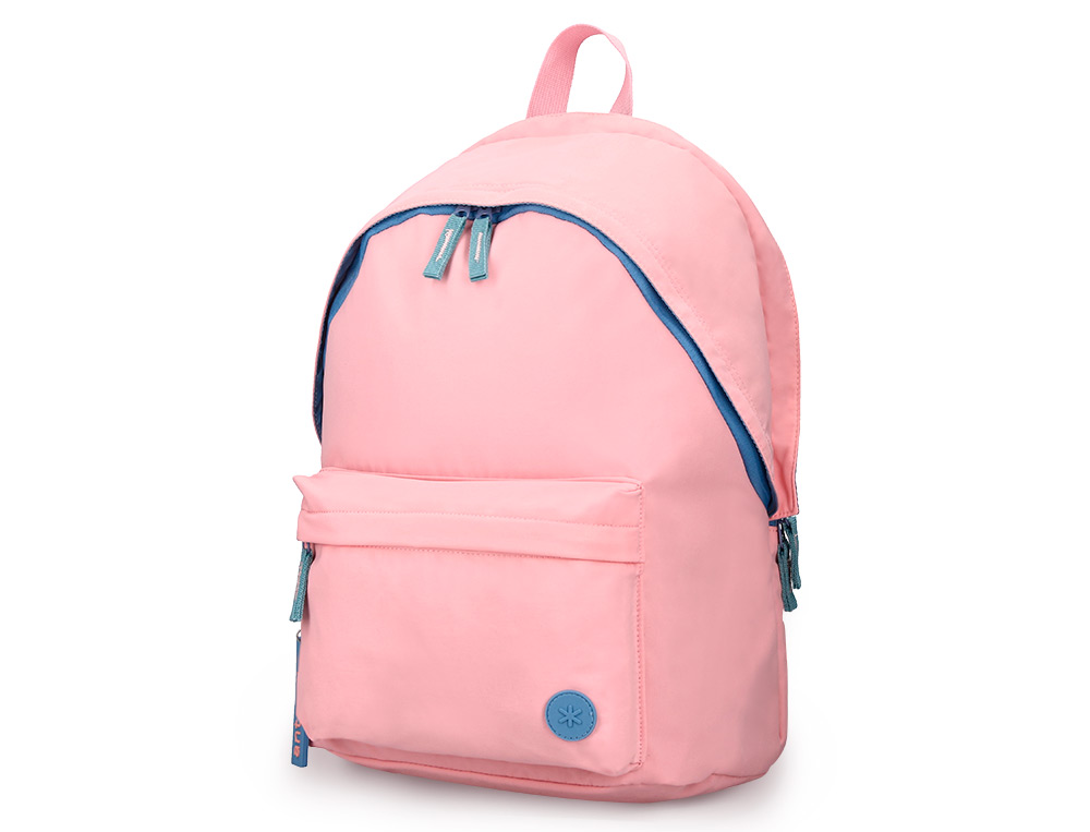 MOCHILA ANTARTIK BASIC PACK CON BOLSILLO PARA PORTATIL ROSA 20 L 300X160X420 MM