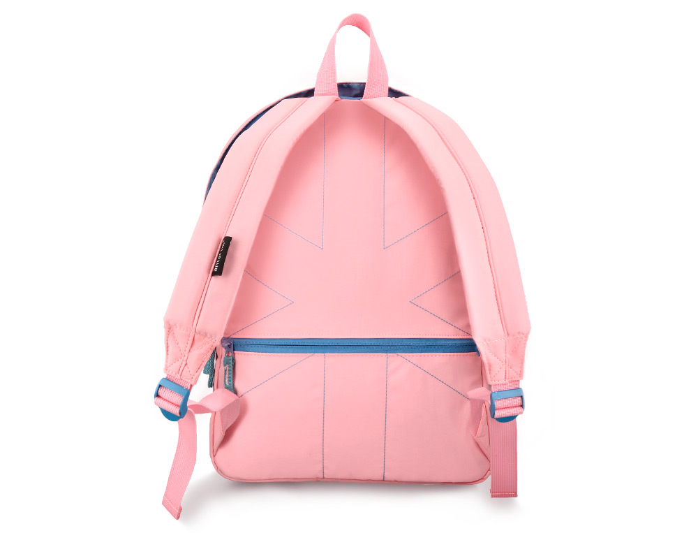MOCHILA ANTARTIK BASIC PACK CON BOLSILLO PARA PORTATIL ROSA 20 L 300X160X420 MM