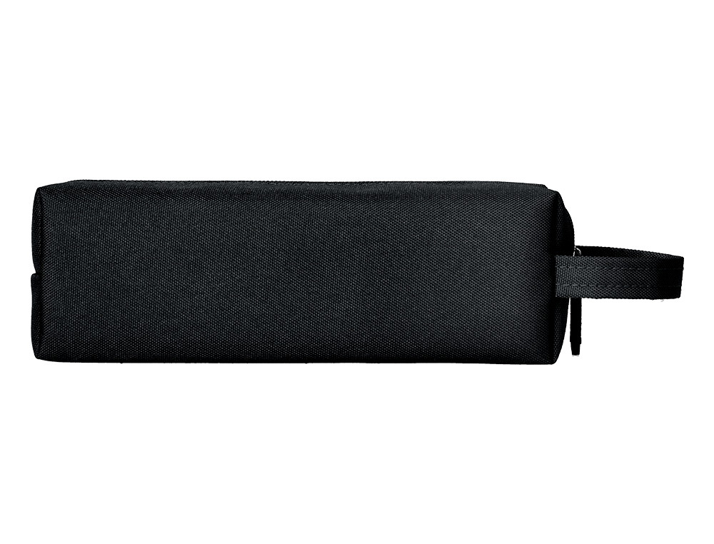 ESTUCHE PORTATODO LIDERPAPEL CLASSIC RECTANGULAR CON ASA 210X70MM NEGRO