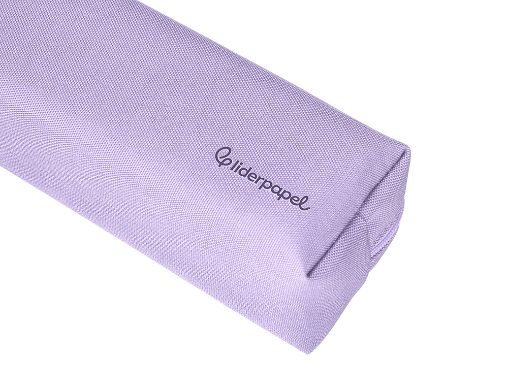 ESTUCHE PORTATODO LIDERPAPEL CLASSIC RECTANGULAR CON ASA 210X70MM LILA