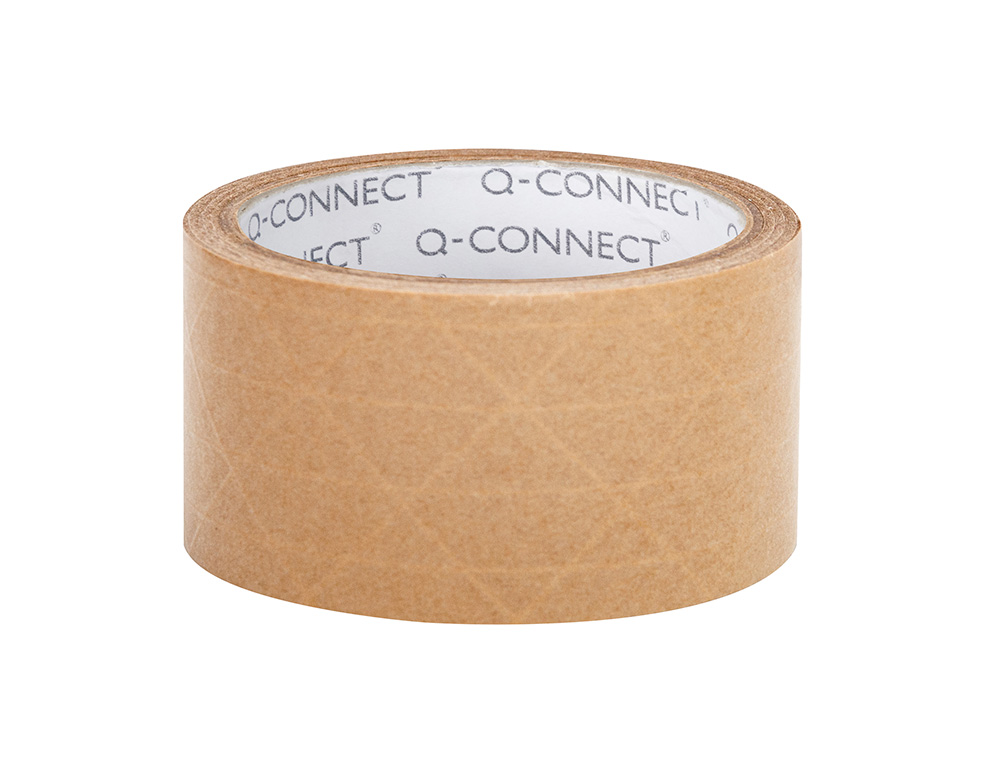 FITA ADESIVA Q-CONNECT REFORCADA KRAFT 50 MT X 50 MM PARA EMBALAGEM