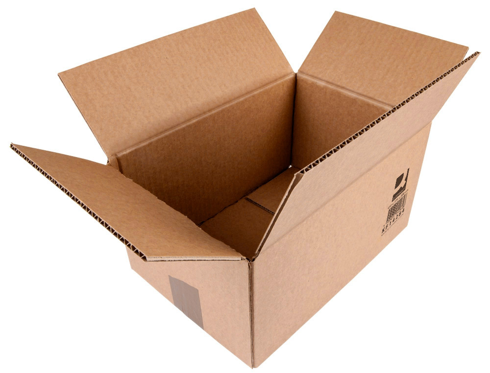 CAIXA PARA EMBALAR Q-CONNECT AMERICANA ULTRA RESISTENTE CARTAO CANAL DUPLO 7 MM COR KRAFT 450X375X280 MM