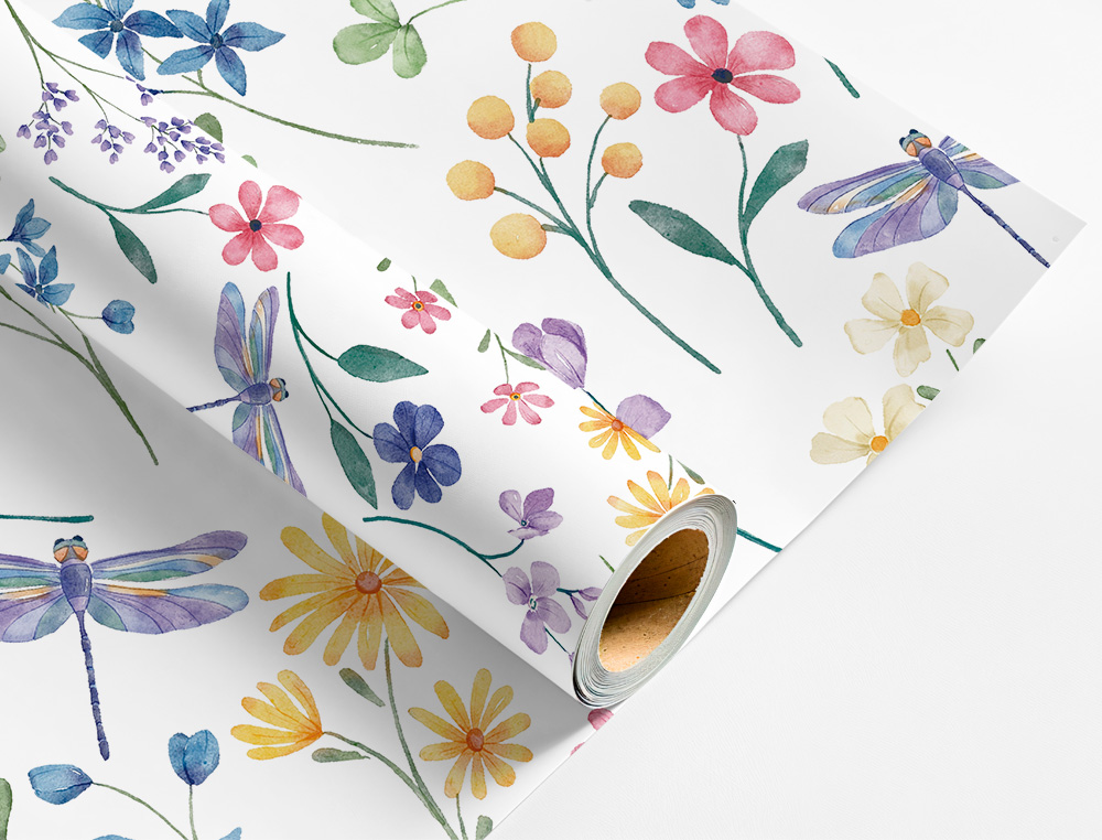 PAPEL DE REGALO LIDERPAPEL TODO AÑO ROLLO ANCHO 70 CM LONGITUD 2 MT GRAMAJE 60 GR DISEÑOS SURTIDOS B-2024