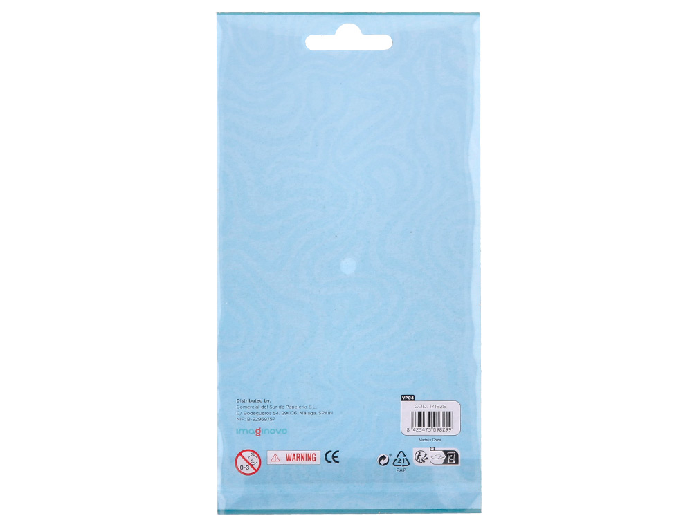 PEGATINAS IMAGINOVO CUTE ANIMALES PATOS CON RELIEVE 190X105 MM EN BLISTER