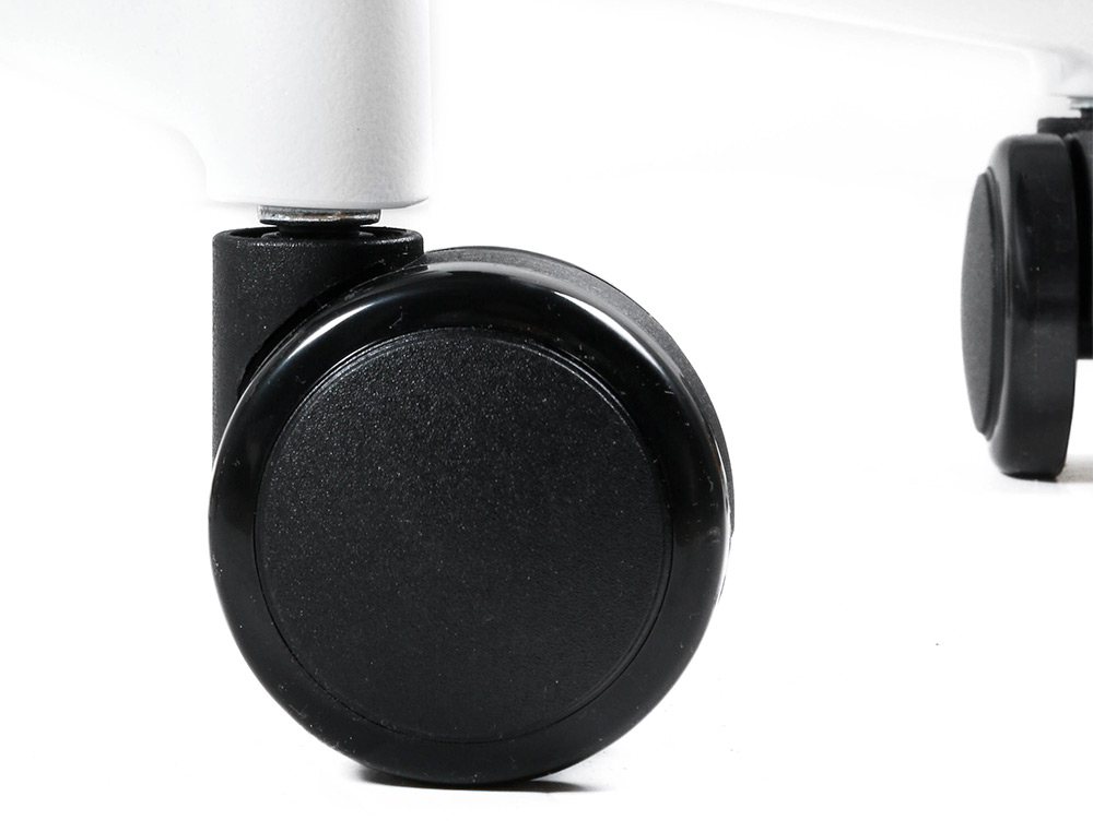 CADEIRA Q-CONNECT ESCRITORIO ALBA MALHA BASE METALICA ALT MAX 1110 LARG 610 PROF 580 RODAS PREMIUM COR CINZA