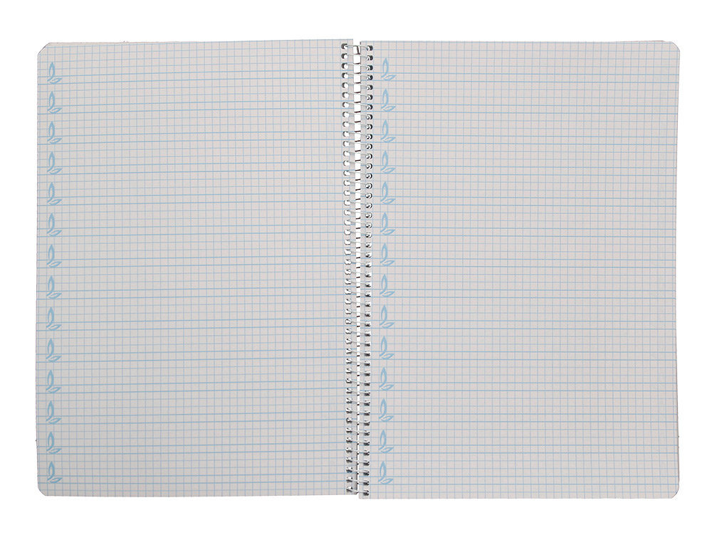 CUADERNO ESPIRAL LIDERPAPEL A4 PAUTAGUIA TAPA BLANDA 80H 75 GR CUADRO PAUTADO 5MM COLOR NARANJA