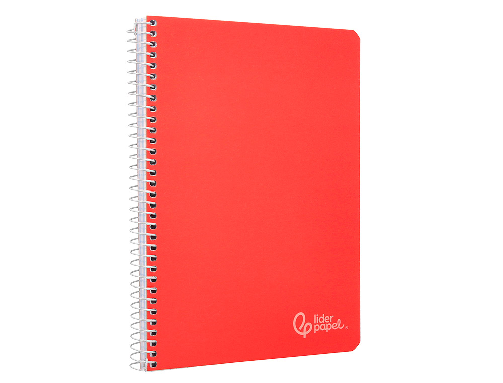 CUADERNO ESPIRAL LIDERPAPEL A5 WITTY TAPA DURA 80H 90GR LISO SIN MARGEN COLORES SURTIDOS