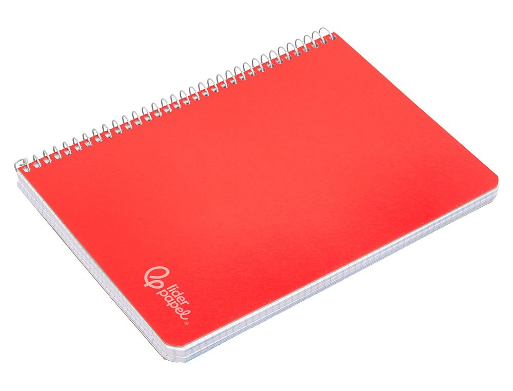 CUADERNO ESPIRAL LIDERPAPEL A5 WITTY TAPA DURA 80H 90GR LISO SIN MARGEN COLORES SURTIDOS