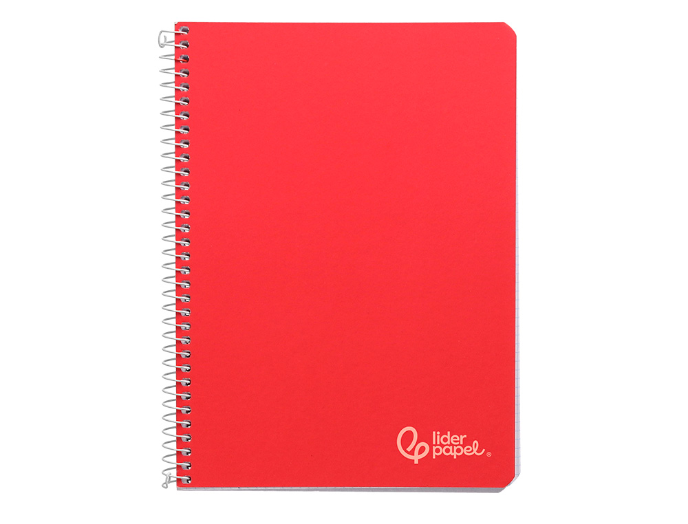 CUADERNO ESPIRAL LIDERPAPEL DIN A5 WITTY TAPA DURA 80H 90GR RAYADO MONTESSORI 3,5 MM COLORES SURTIDOS