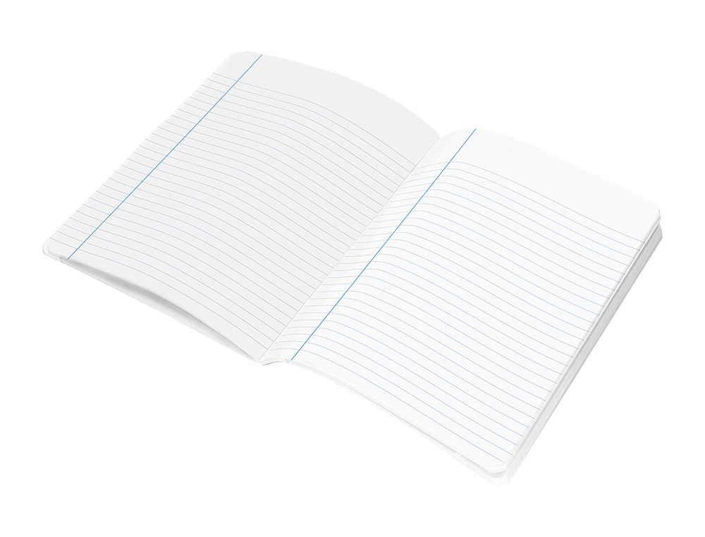 LIBRETA LIDERPAPEL SMART A5 PLUS 32 HOJAS 75G/M2 HORIZONTAL CON MARGEN
