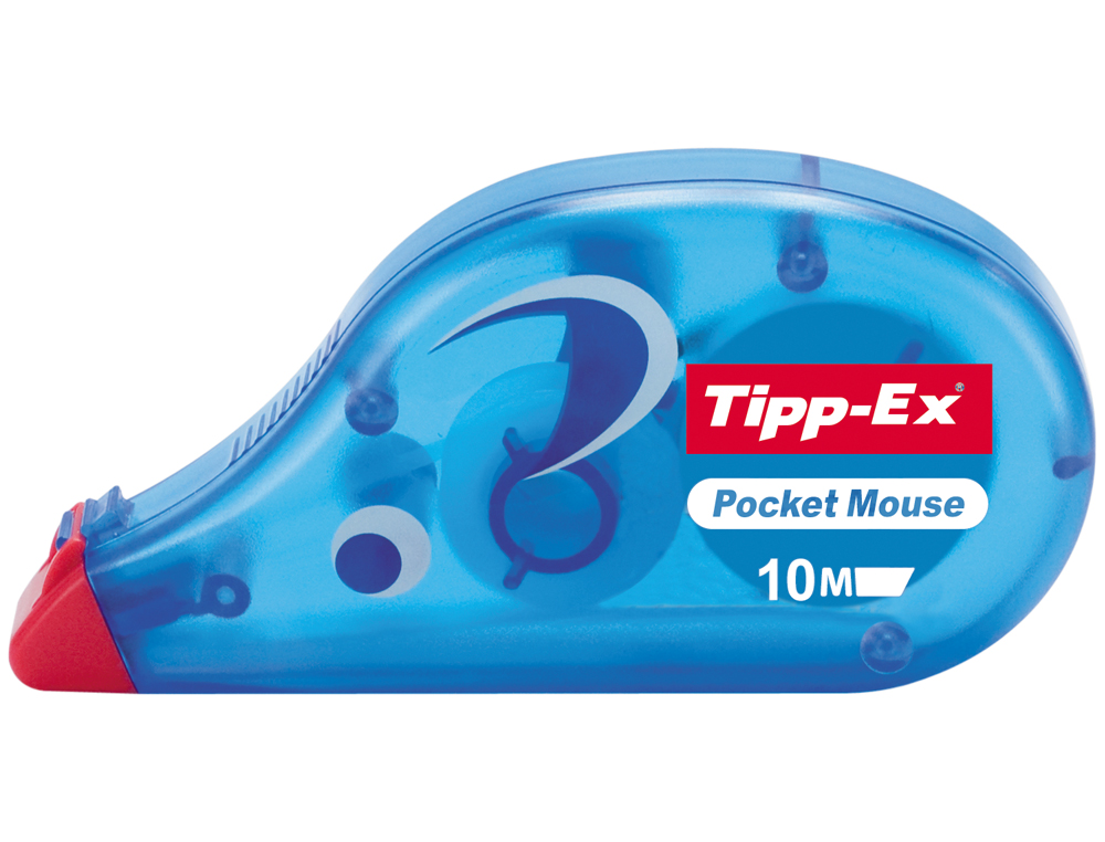 Corrector tipp-ex cinta pocket mouse 4,2 mm x 10 m