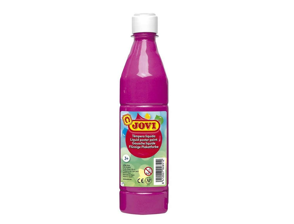 Tempera liquida jovi escolar 500 ml magenta