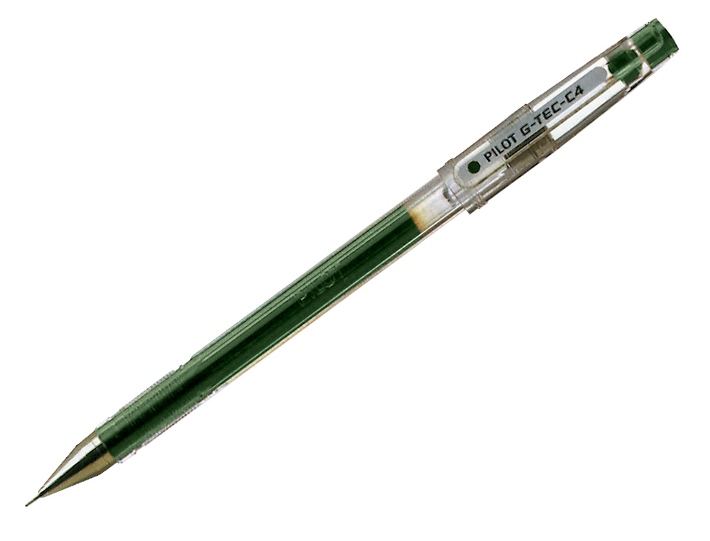 Boligrafo pilot punta aguja g-tec-c4 verde