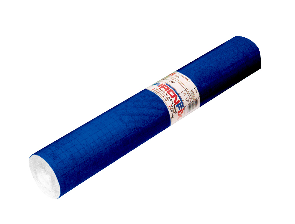 Rollo adhesivo aironfix unicolor azul mate oscuro 67150 rollo de 20 mt