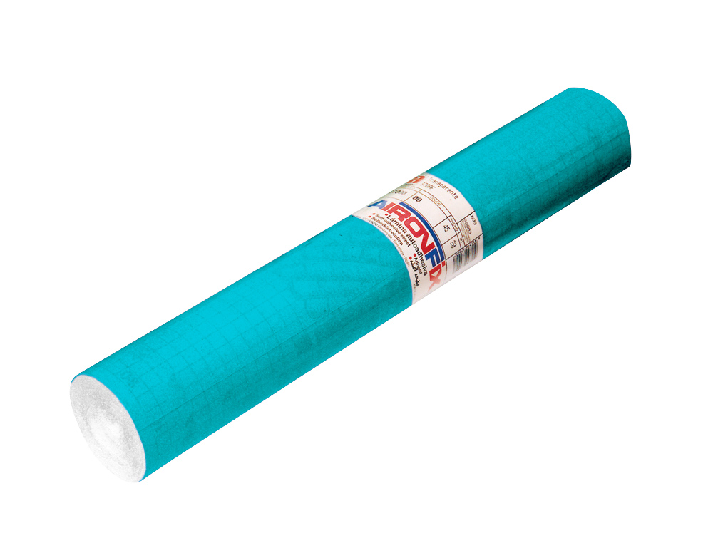 Rollo adhesivo aironfix unicolor azul mate claro 67013rollo de 20 mt