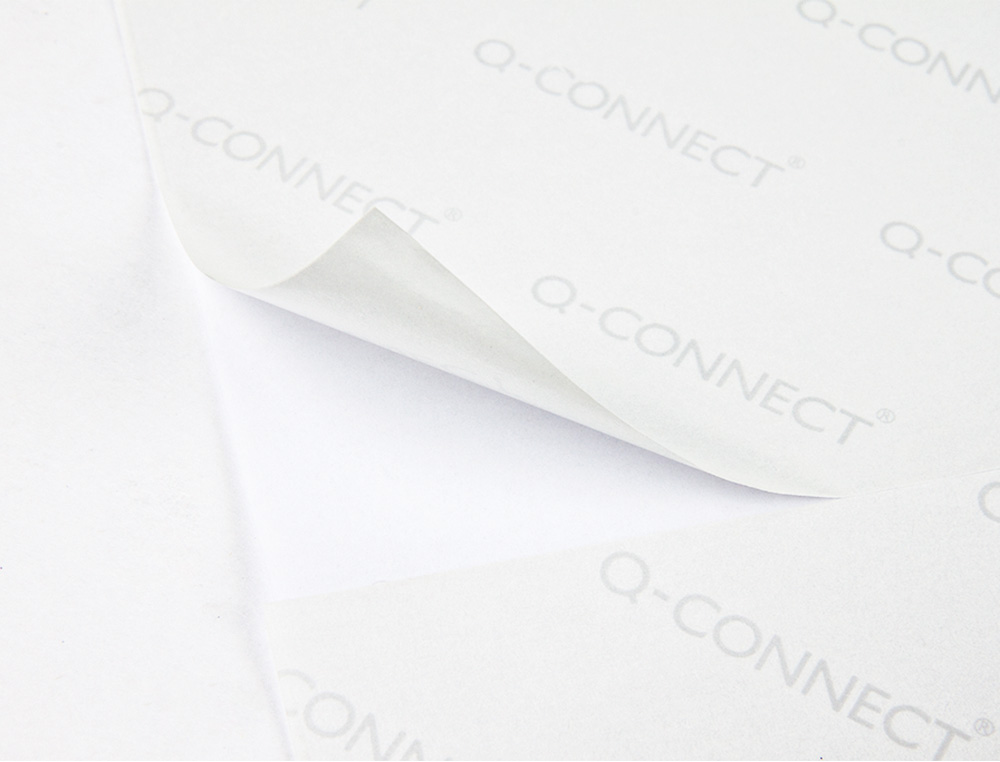 ETIQUETAS ADESIVAS Q-CONNECT DIN A4 105 X 35 MM