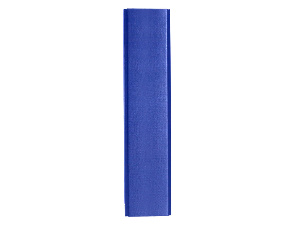 CARPETA PROYECTOS LIDERPAPEL FOLIO LOMO 90MM CARTON FORRADO AZUL