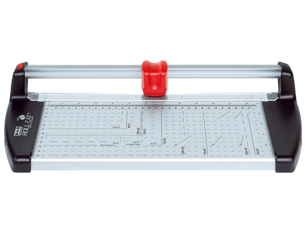 Cizalla m+r metalica 6132 de rodillo de 32 cm con base de aluminio