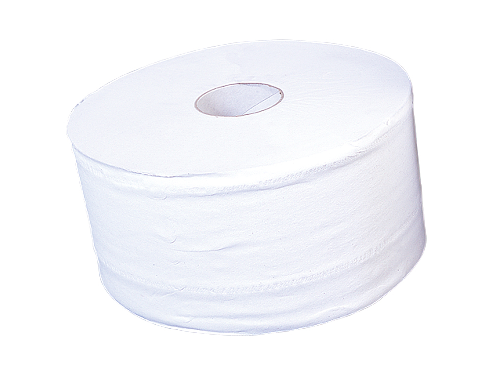 Papel higienico jumbo 2/c blanco-mandril de 62,5 mm -para dispensador 325