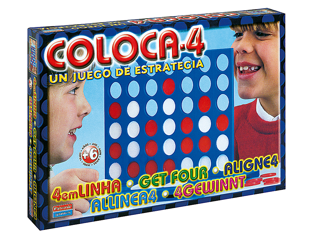 Juego de mesa falomir cuatro en linea