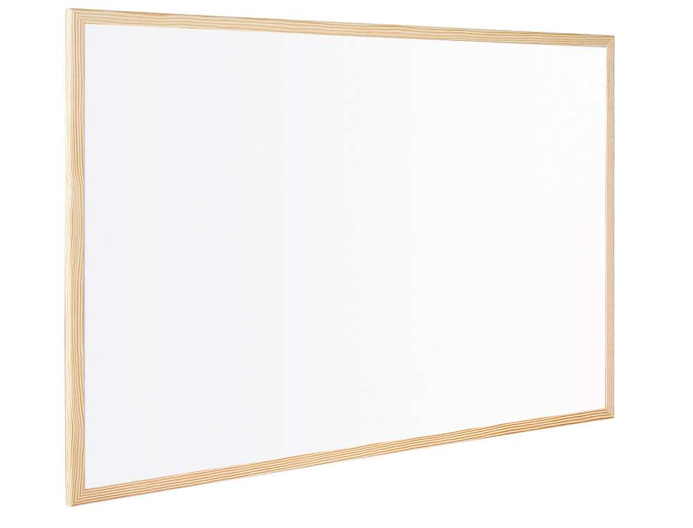 PIZARRA BLANCA Q-CONNECT MELAMINA MARCO DE MADERA 60X40 CM