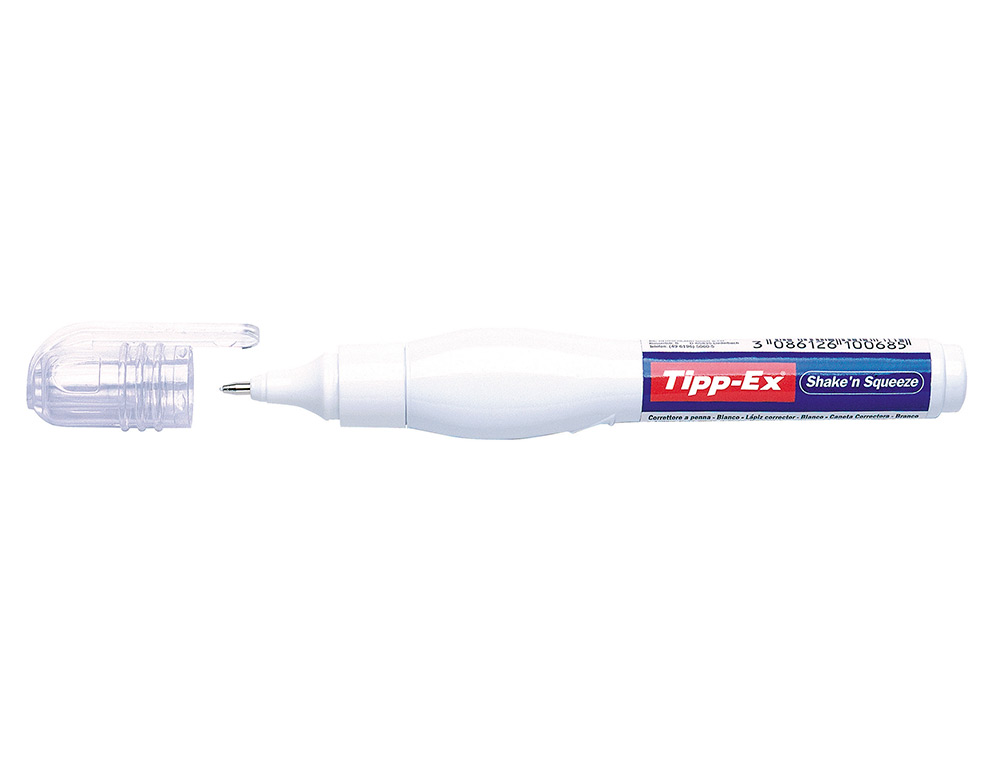 Corrector tipp-ex lapiz 8 ml shake'n squeeze con punta metalica