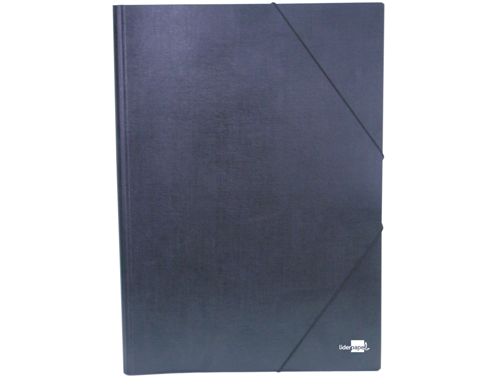 Carpeta planos liderpapel a3 carton gofrado n 12 negro