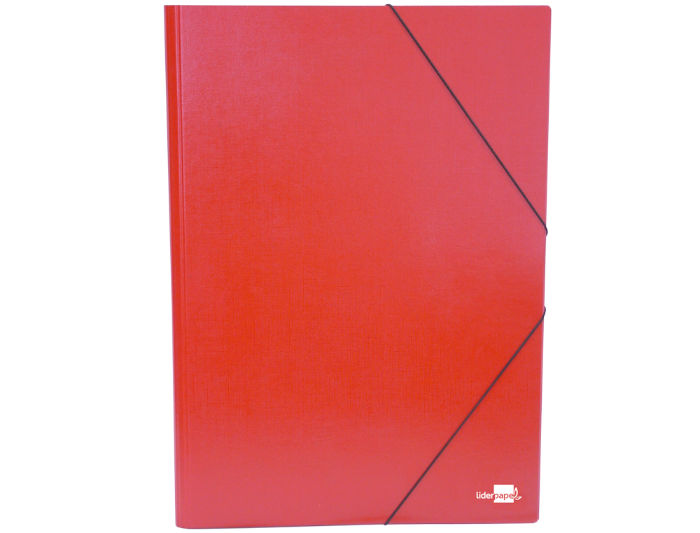 Carpeta planos liderpapel a3 carton gofrado n 12 rojo