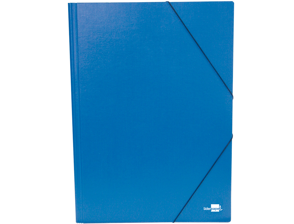 Carpeta planos liderpapel a3 carton gofrado n 12 azul