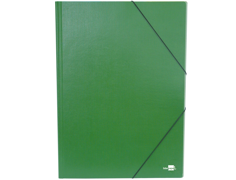 Carpeta planos liderpapel a3 carton gofrado n 12 verde