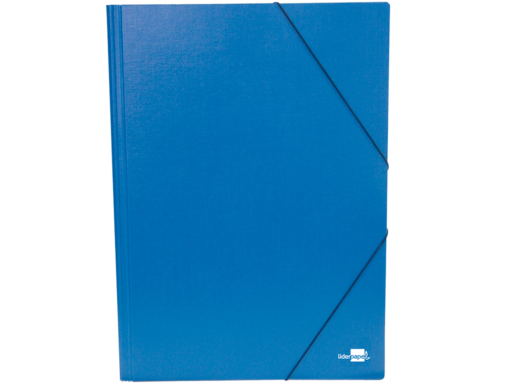 Carpeta planos liderpapel a2 carton gofrado n 12 azul