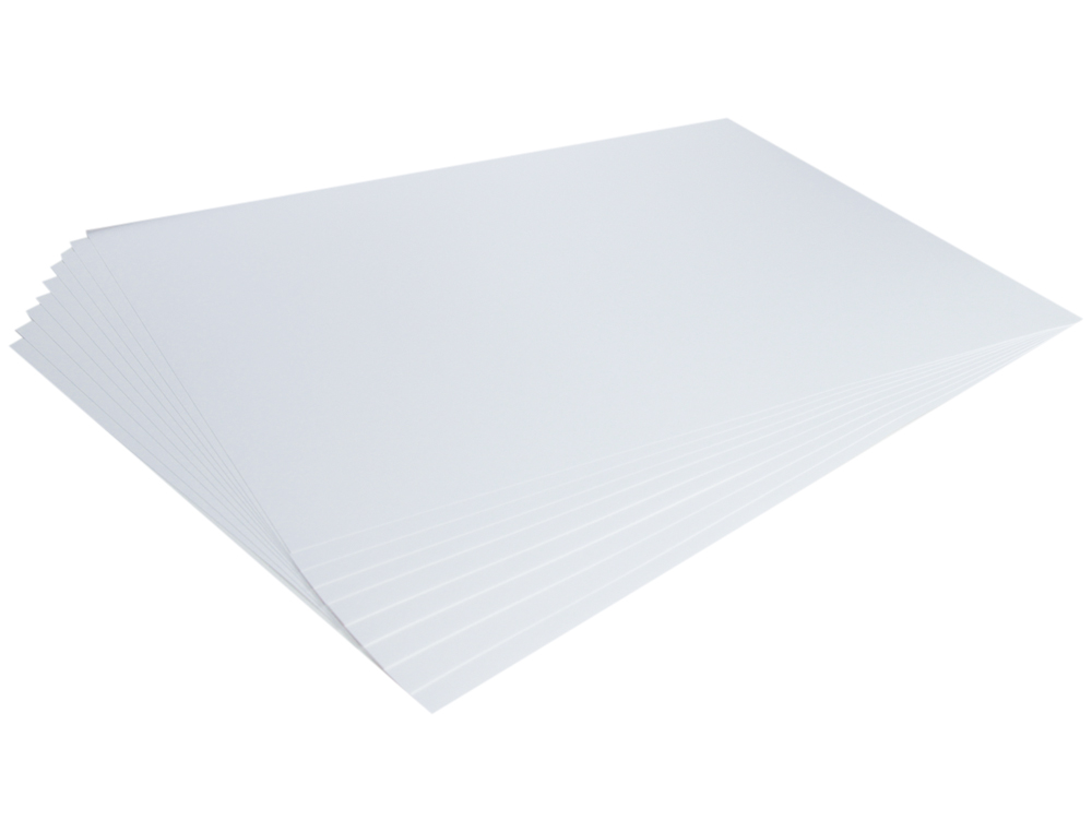 Cartulina extra blanca 650 gr 51x65 cm unidad