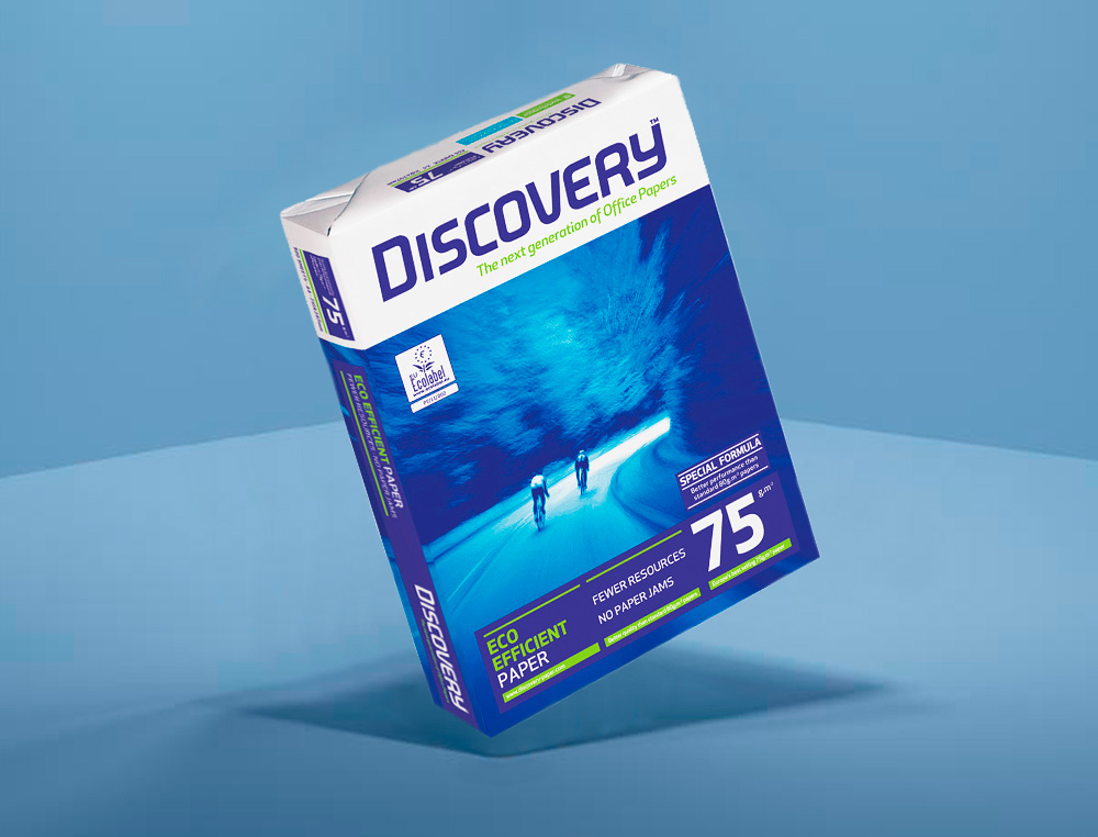 PAPEL FOTOCOPIADORA DISCOVERY DIN A3 75 GRAMOS PAPEL MULTIUSO INK-JET Y LASERPAQUETE DE 500 HOJAS
