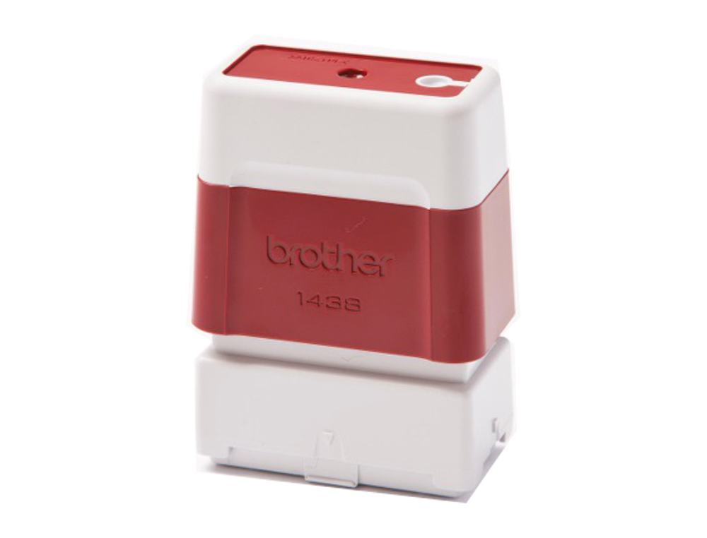 Sello automatico brother 14 mm x 38 mm rojo