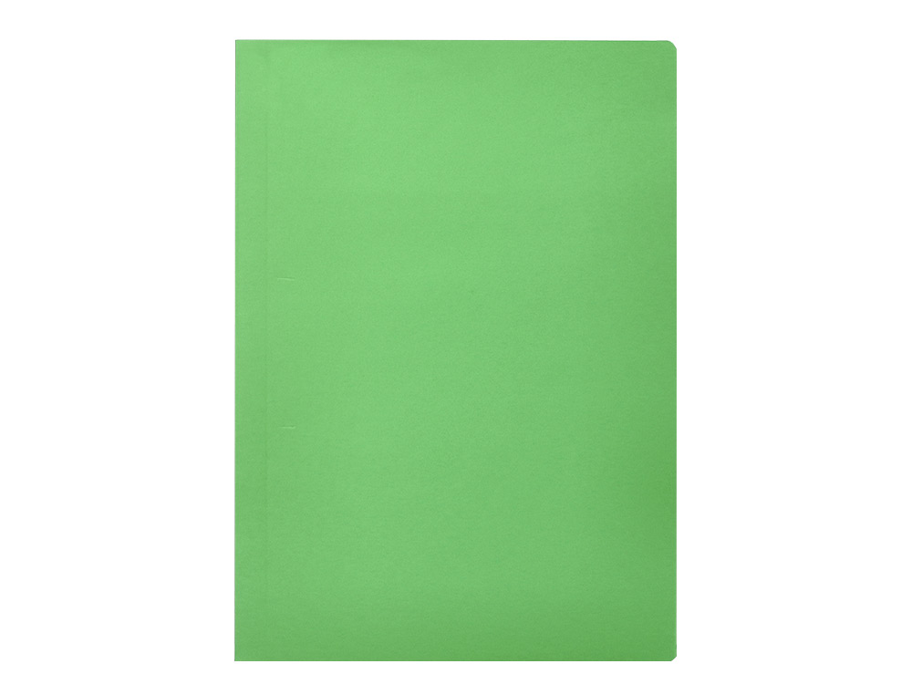 Subcarpeta liderpapel folio verde intenso 180g/m2