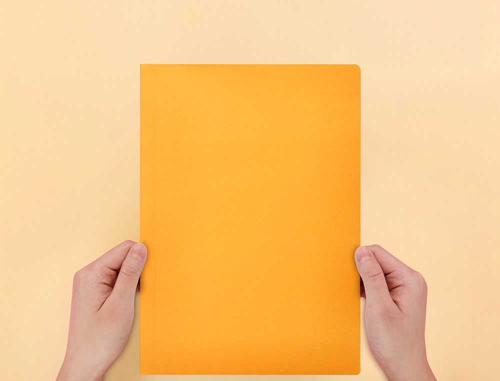 SUBCARPETA LIDERPAPEL FOLIO NARANJA INTENSO 180G/M2