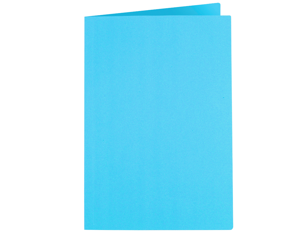 SUBCARPETA LIDERPAPEL DIN A4 CELESTE INTENSO 180G/M2