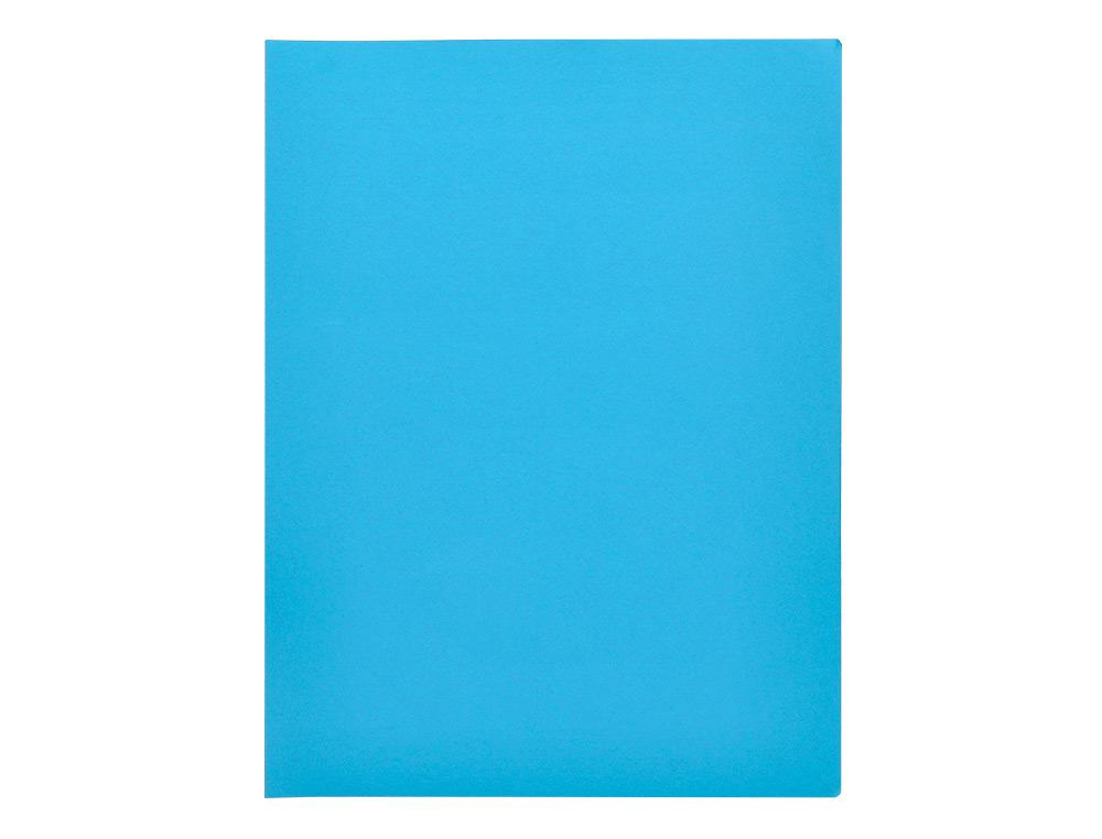 SUBCARPETA LIDERPAPEL DIN A4 CELESTE INTENSO 180G/M2