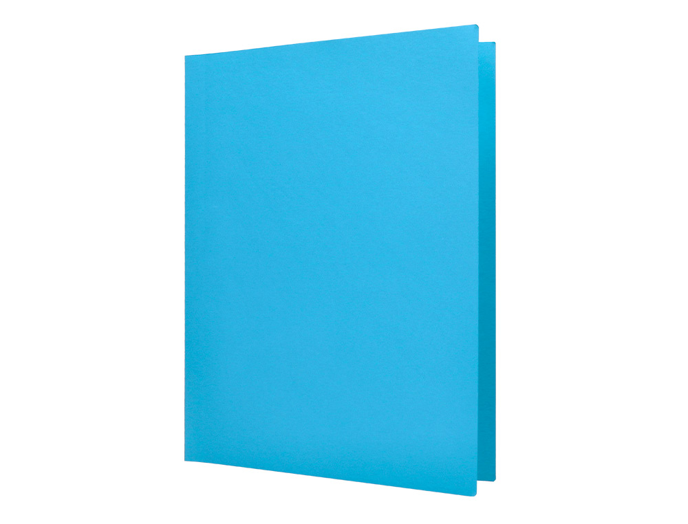 SUBCARPETA LIDERPAPEL DIN A4 CELESTE INTENSO 180G/M2