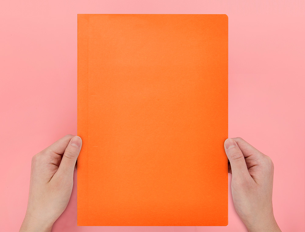 SUBCARPETA LIDERPAPEL A4 NARANJA INTENSO 180G/M2