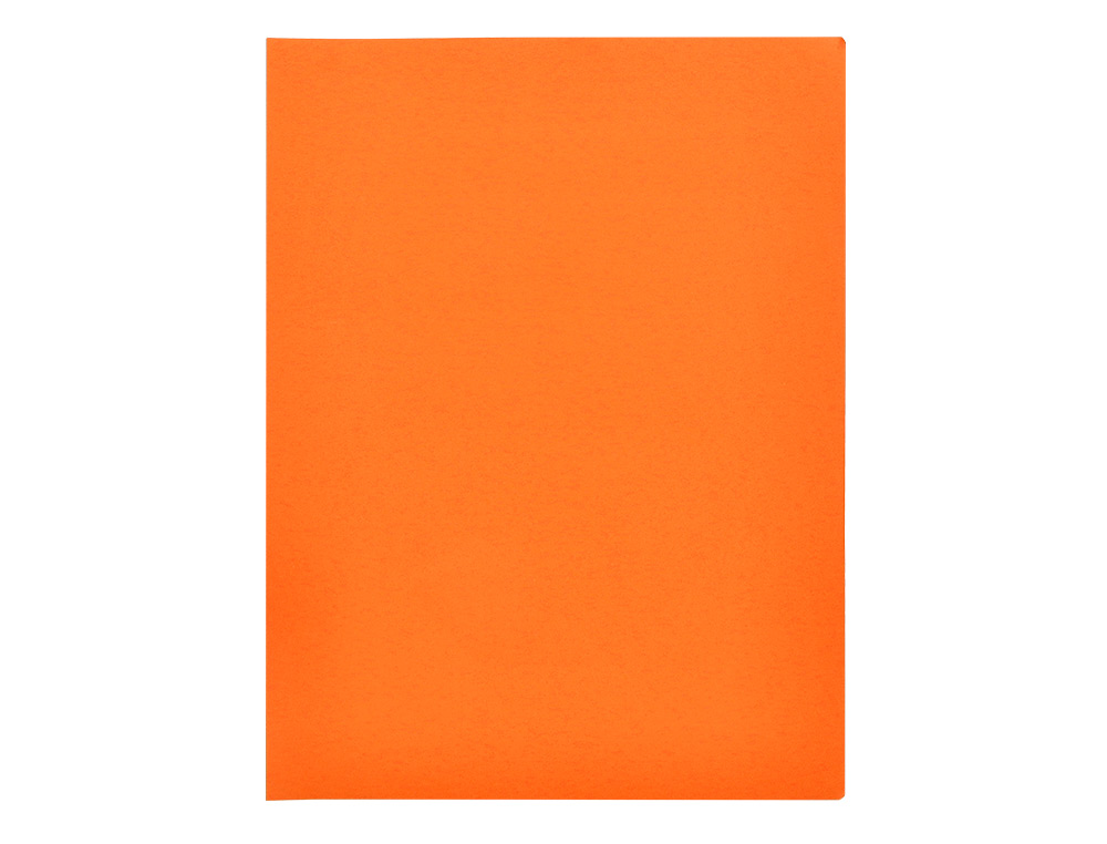SUBCARPETA LIDERPAPEL A4 NARANJA INTENSO 180G/M2