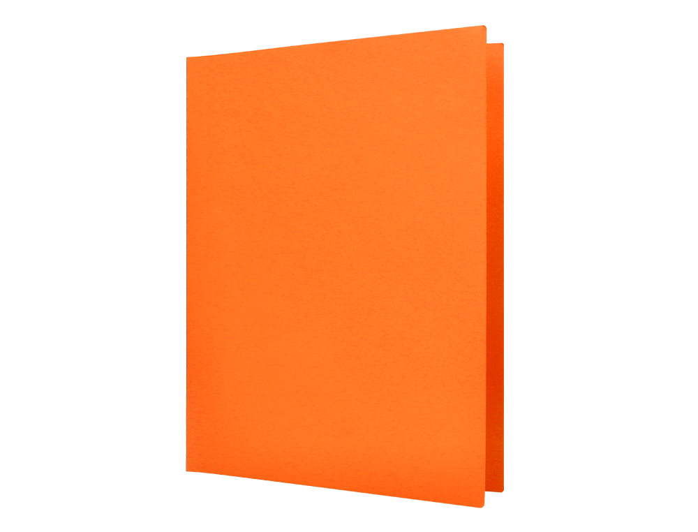SUBCARPETA LIDERPAPEL A4 NARANJA INTENSO 180G/M2