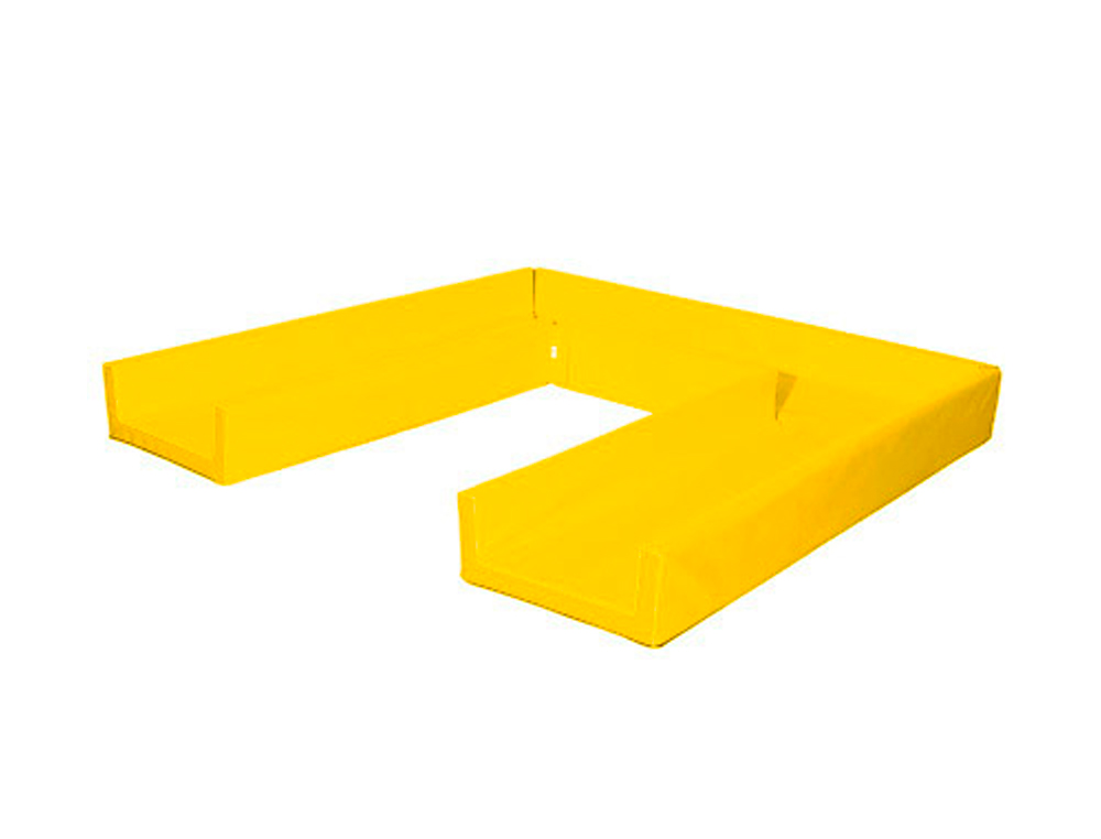 Colchon de dormir sumo didactic plegable 110x60x10 cm amarillo