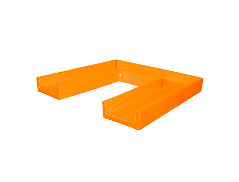 Circuito modular de gateo sumo didactic 430x50x20 cm naranja