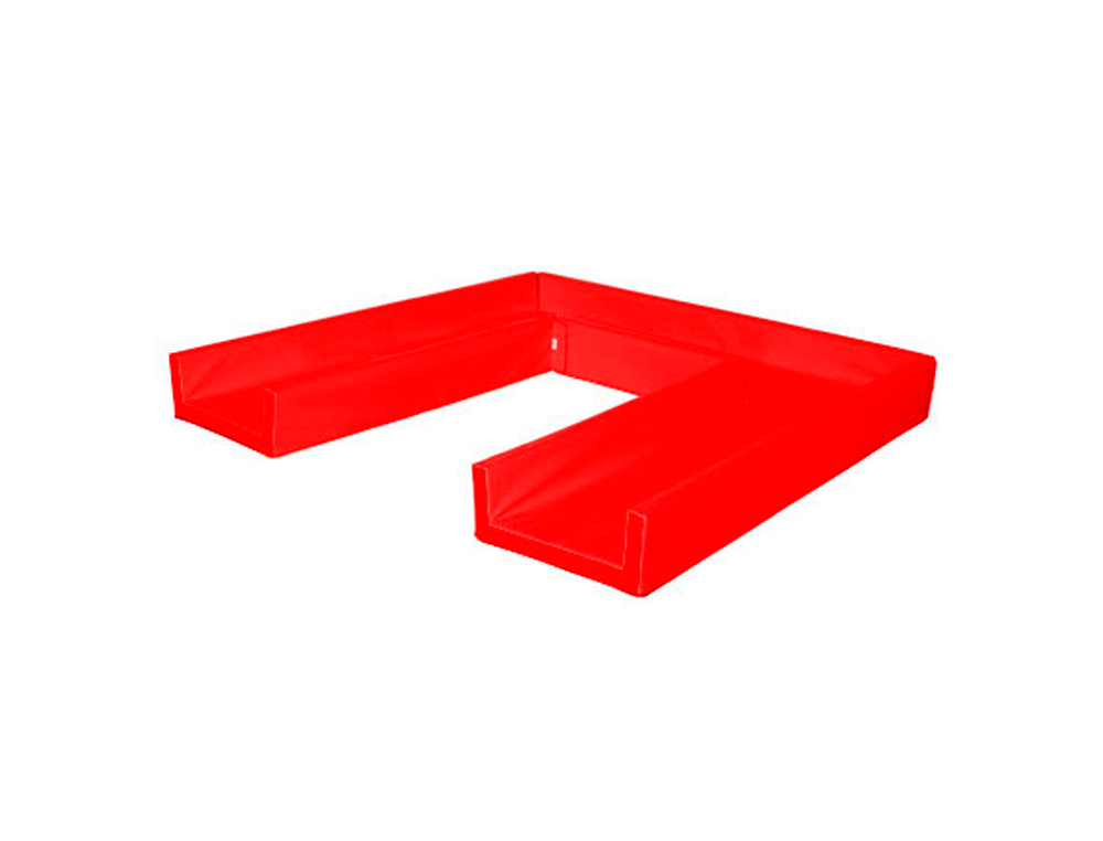 Circuito modular de gateo sumo didactic 430x50x20 cm rojo