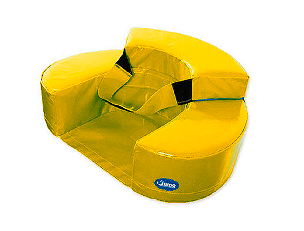 Sillon sumo didactic bebe 60x15 cm amarillo