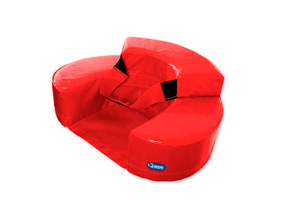 Sillon sumo didactic bebe 60x15 cm rojo