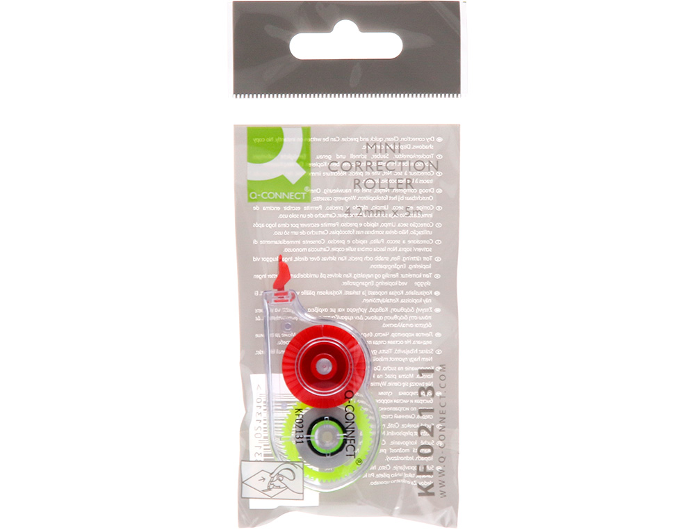 CORRECTOR Q-CONNECT CINTA MINI BLANCO 4,2 MM X 5 MT EN BLISTER