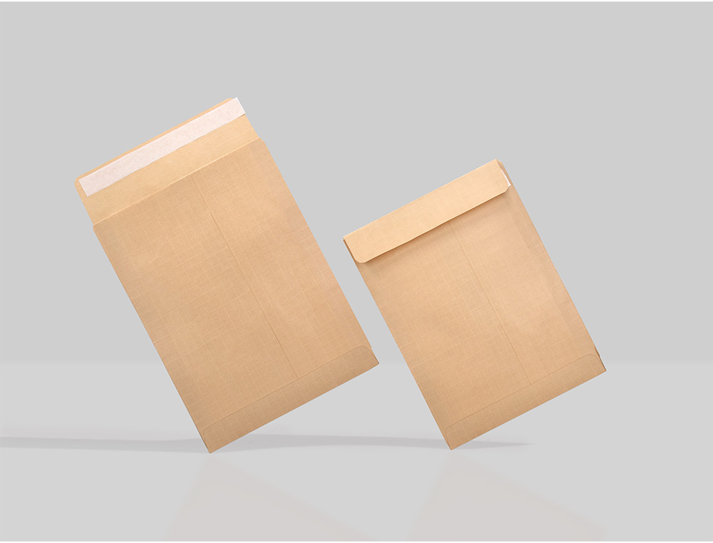 SOBRE LIDERPAPEL BOLSA N.2 KRAFT SALARIOS 120X170 MM TIRA DE SILICONA CAJA DE 1000 UNIDADES